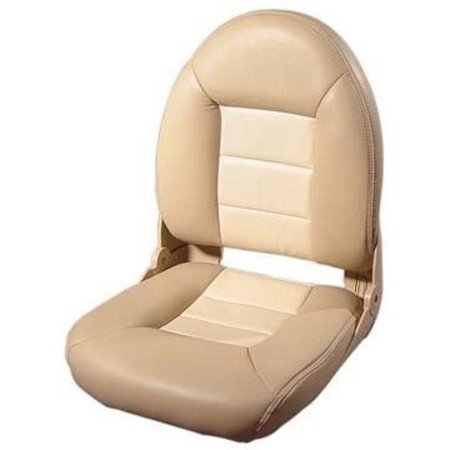 TEMPRESS MFG Hiback Tan/Sand Navistyle Seat, #54919 54919